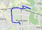 Trasa z dnia 2019-02-16 19:02 - mapa trasy gps - bieganie