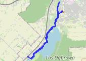 15k long run - mapa trasy gps - bieganie
