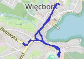 2019-02-15_Marsz_Węcbork - mapa trasy gps - marsz