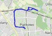 Trasa z dnia 2019-02-18 23:46 - mapa trasy gps - bieganie