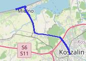 Trasa z dnia 2019-02-23 15:03 - mapa trasy gps - spacer