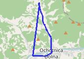 Trasa z dnia 2019-02-23 07:00 - mapa trasy gps - bieganie