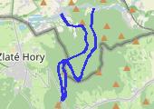 Biskupia Kopa - mapa trasy gps - marsz