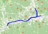Trasa z dnia 2019-02-24 07:04 - mapa trasy gps - bieganie
