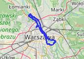Trasa z dnia 2019-02-24 16:21 - mapa trasy gps - rower miejski