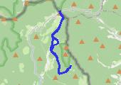 Trasa z dnia 2019-02-24 16:22 - mapa trasy gps - narty biegowe