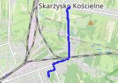 Trasa z dnia 2019-02-25 18:06 - mapa trasy gps - marsz