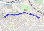 Trasa z dnia 2019-02-26 08:20 - mapa trasy gps - marsz