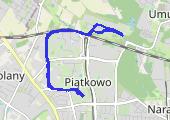 Trasa z dnia 2019-02-28 19:09 - mapa trasy gps - bieganie