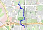 Trasa z dnia 2019-03-01 18:23 - mapa trasy gps - marsz