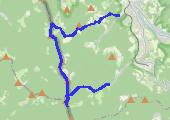 Wisła - Stożek - Wisła - mapa trasy gps - wędrówka