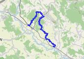 Wzgórza Włodzickie: Grodziszcze, Kościelec i Góra Wszystkich Świętych - mapa trasy gps - marsz