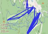 Trasa z dnia 2019-03-05 11:59 - mapa trasy gps - narty
