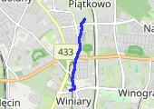 Trasa z dnia 2019-03-15 18:27 - mapa trasy gps - marsz