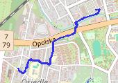 Trasa z dnia 2019-03-14 06:58 - mapa trasy gps - marsz