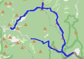 Śnieżnik i Czarna Góra - mapa trasy gps - marsz