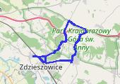 Trasa z dnia 2013-07-19 18:52 - mapa trasy gps - rower szosowy