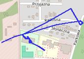 Trasa z dnia 2019-03-17 13:29 - mapa trasy gps - łyżwy