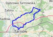 17-03-2019 - mapa trasy gps - rower trekkingowy