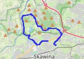 Trasa z dnia 2019-03-17 16:27 - mapa trasy gps - rower górski