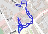 2019-03-20_Marsz_Bielsko - mapa trasy gps - marsz