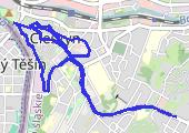 Trasa z dnia 2019-03-23 01:32 - mapa trasy gps - marsz