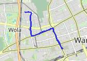 Trasa z dnia 2013-07-19 13:08 - mapa trasy gps - rower trekkingowy