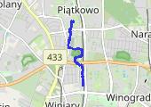 Trasa z dnia 2019-03-23 10:19 - mapa trasy gps - marsz