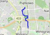 Trasa z dnia 2019-03-23 11:28 - mapa trasy gps - marsz