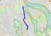 Trasa 1385 - mapa trasy gps - rower górski