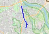 Trasa 1386 - mapa trasy gps - rower górski