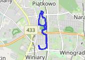Trasa z dnia 2019-03-26 20:45 - mapa trasy gps - marsz