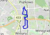 Trasa z dnia 2019-03-27 18:38 - mapa trasy gps - marsz