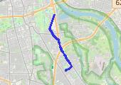 Trasa 1390 - mapa trasy gps - rower górski
