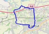 Trasa z dnia 2019-03-28 19:05 - mapa trasy gps - marsz