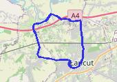 Trasa z dnia 2019-03-28 19:07 - mapa trasy gps - marsz