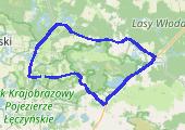Trasa z dnia 2013-07-20 11:52 - mapa trasy gps - rower szosowy