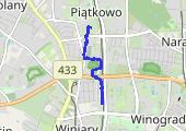 Trasa z dnia 2019-03-30 11:07 - mapa trasy gps - marsz
