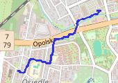 Trasa z dnia 2019-03-26 09:42 - mapa trasy gps - marsz
