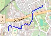Trasa z dnia 2019-03-26 14:56 - mapa trasy gps - marsz