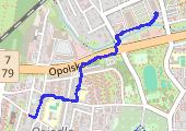 Trasa z dnia 2019-03-27 06:47 - mapa trasy gps - marsz