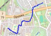 Trasa z dnia 2019-03-27 15:11 - mapa trasy gps - marsz