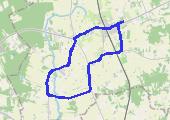 2.2019 - mapa trasy gps - rower górski