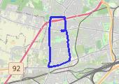 Trasa z dnia 2019-04-02 22:39 - mapa trasy gps - bieganie