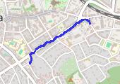 Trasa z dnia 2019-04-05 10:49 - mapa trasy gps - marsz