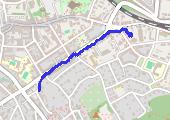 Trasa z dnia 2019-04-05 11:38 - mapa trasy gps - marsz