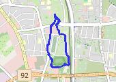 Trasa z dnia 2019-04-07 16:05 - mapa trasy gps - marsz