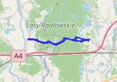  Podgórze Bocheńskie - lasy Wierzchosławicko Radłowskie 2019-04-07 - mapa trasy gps - rower górski