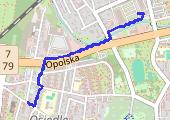 Trasa z dnia 2019-04-08 06:31 - mapa trasy gps - marsz