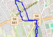 Trasa z dnia 2019-04-14 14:17 - mapa trasy gps - marsz